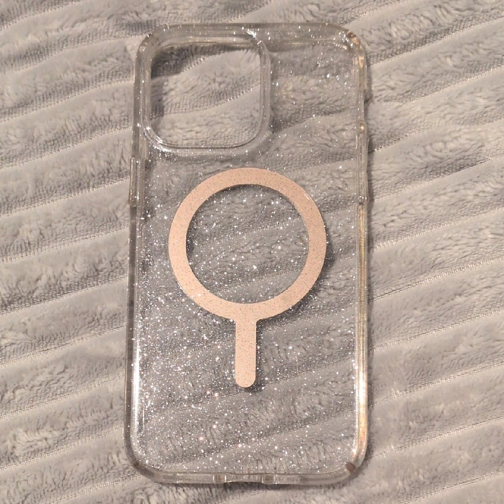 Clear Sparkly iPhone 14 Pro Max Case